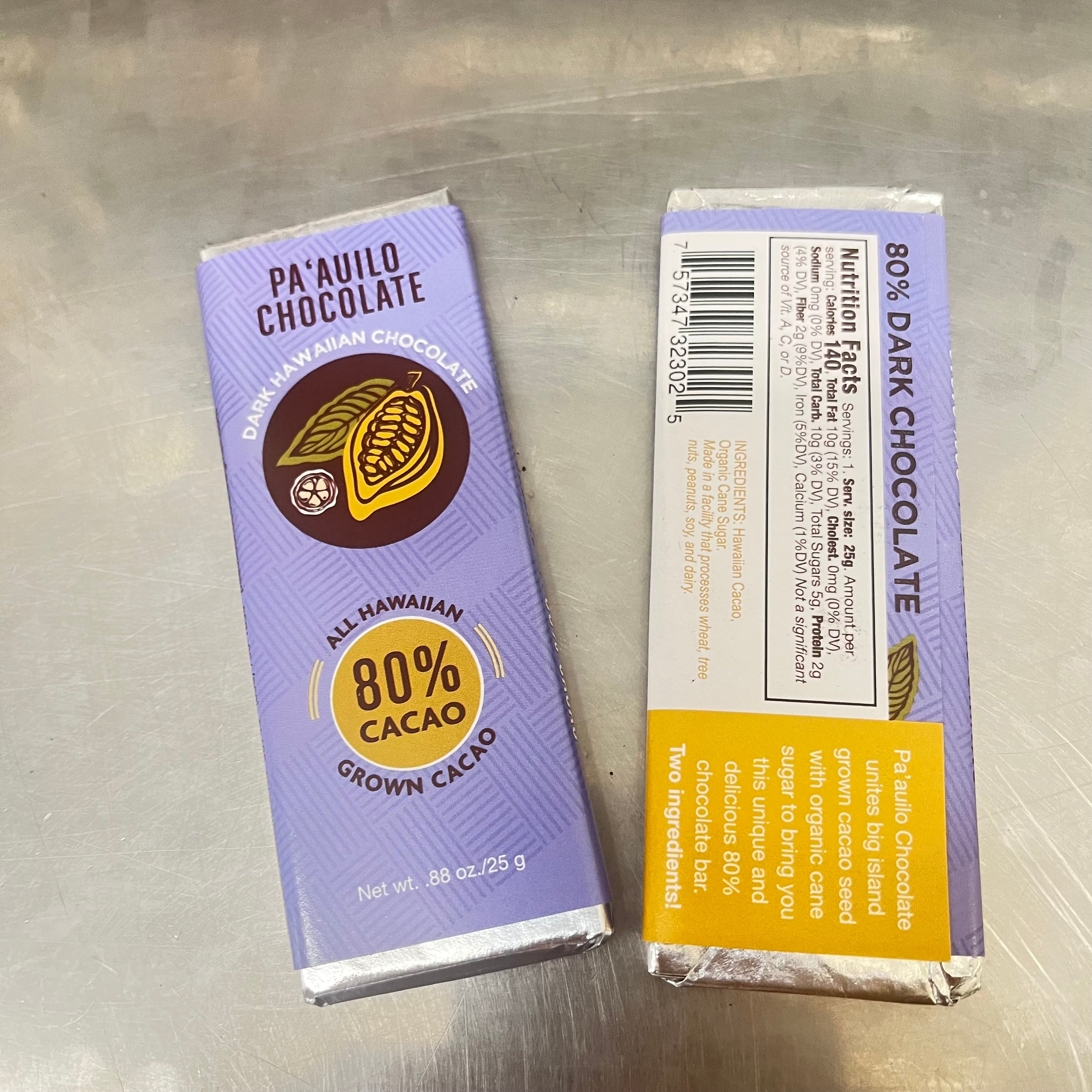 80% Dark Hawaiian Chocolate