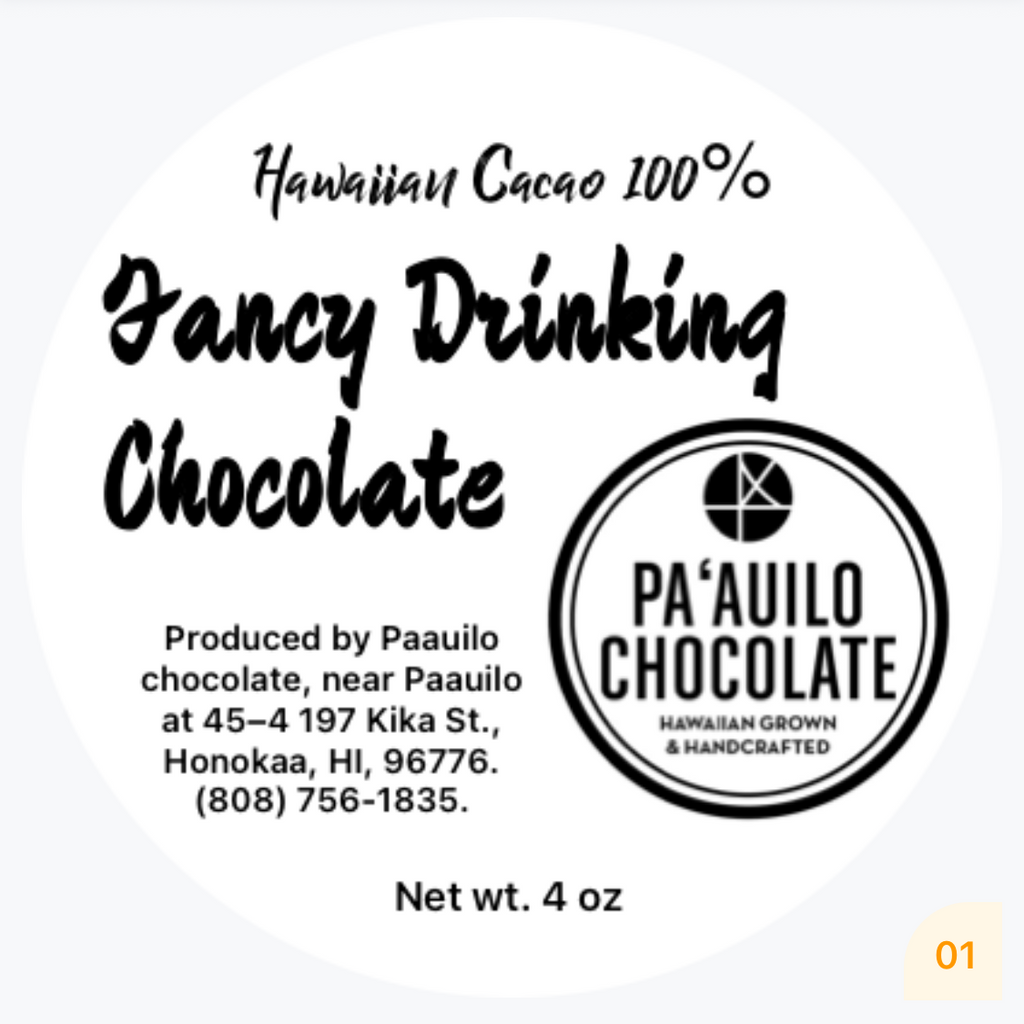 Fancy hot chocolate