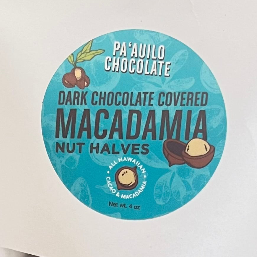 Dark Chocolate Mac Halves