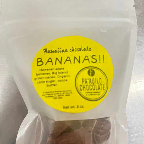 Dark chocolate covered apple bananas