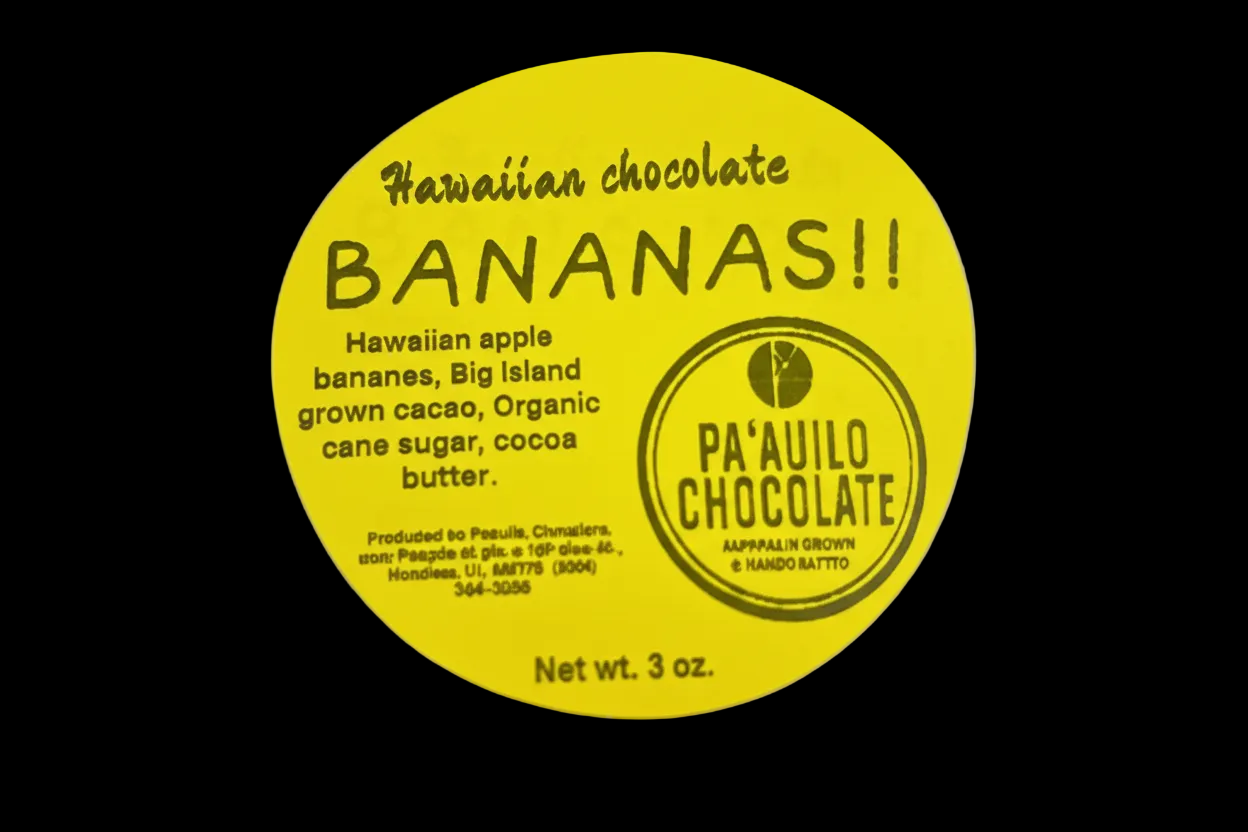 Dark chocolate covered apple bananas