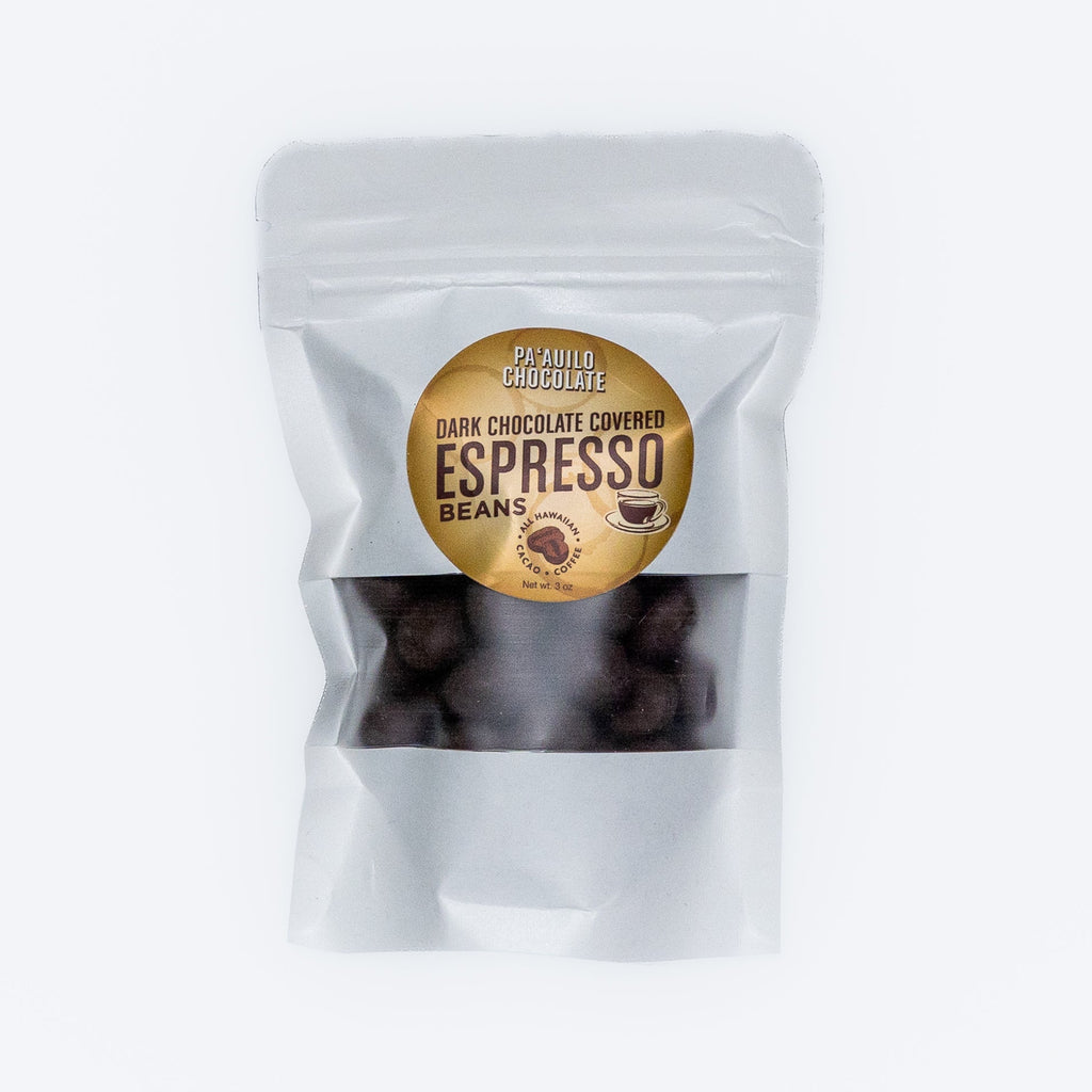 ￼ Dark chocolate covered espresso beans