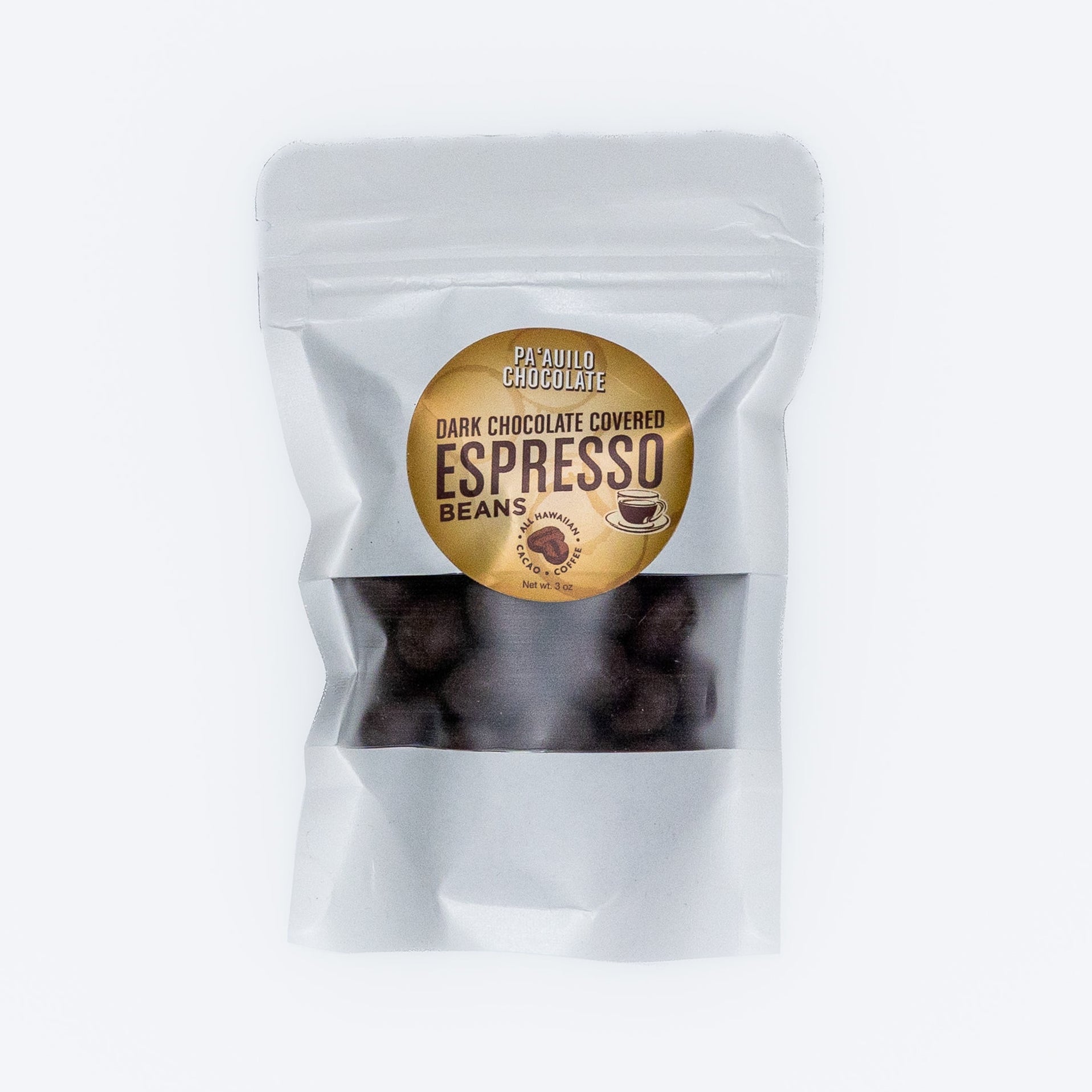 ￼ Dark chocolate covered espresso beans