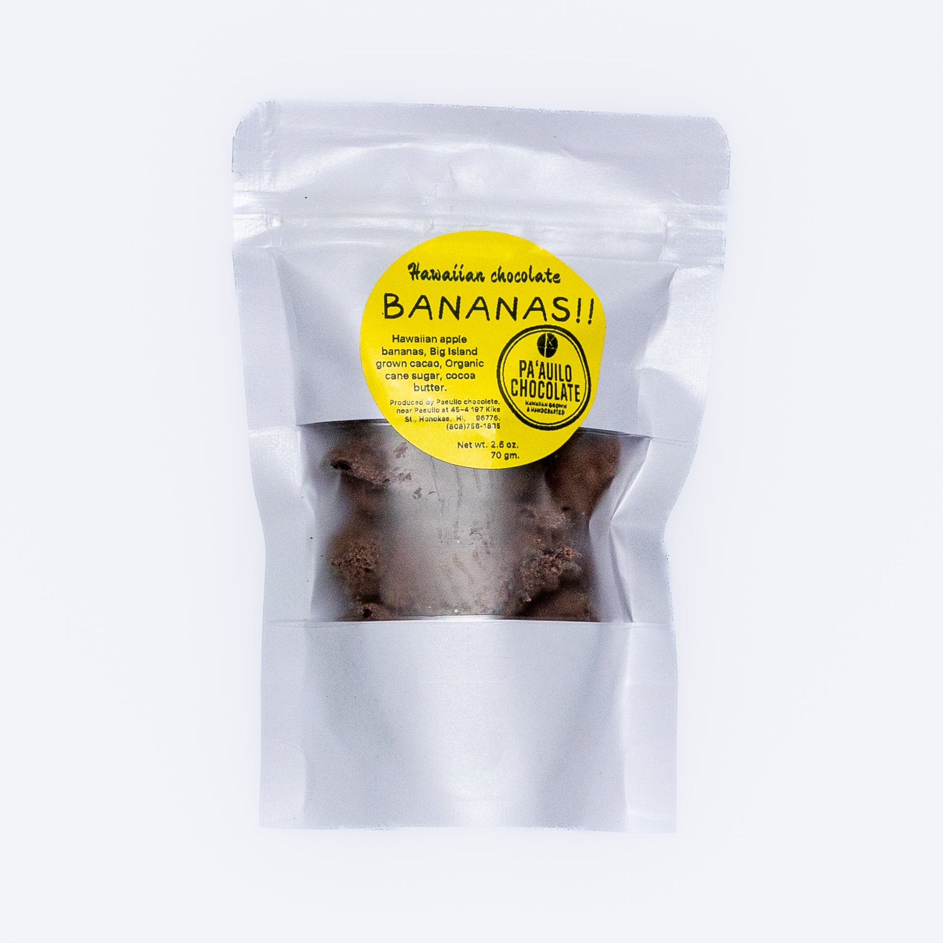 Dark chocolate covered apple bananas